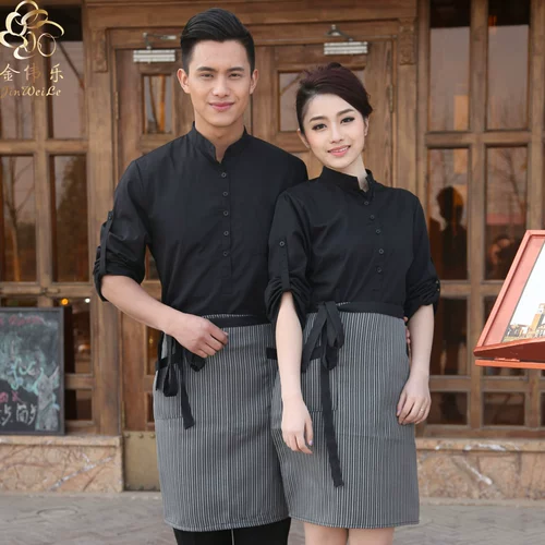 Отец -официант, рабочая одежда, обеденный ресторан, ресторан, ресторан, ресторан Hotpot Restaurant Summer Clate