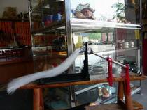 Wushu supplies martial arts equipment imitation ponytail brush dust dust dust horse tail 115CM