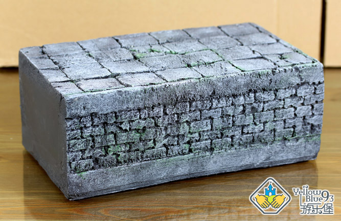 Pleasure Castle Holy Warrior Combined Resin Scene Saints Myth EX Gold Grey Saint Domain Floor C Spot