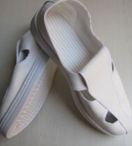 PVC anti-static si yan xie anti-static overalls anti-static shoes wu chen xie leather canvas protection wu chen xie