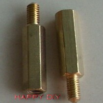 Hexagonal copper column M3 screw length 6MM column body length 15MM