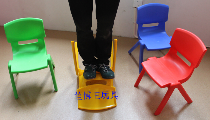 Double layer thickened children table and chairs baby dining table Kindergarten baby study table desk Aoki roundtable