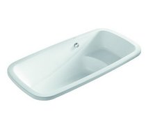 M-1511 Pressed Skirt Bath (Crystal White)