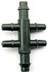 Plastic 6-way water separator-4 7MM capillary tubes to 3 5MM capillary tubes special multi-way transfer