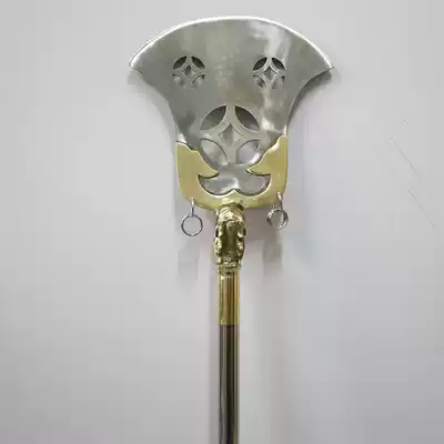 Refined stainless steel crescent shovel Zen stick convenient shovel martial arts shovel can be removed