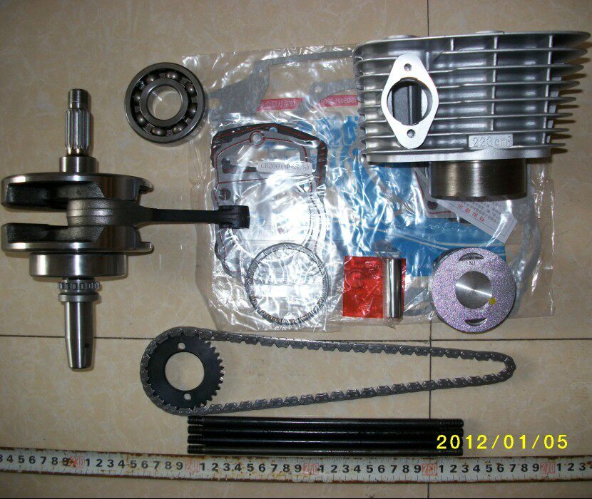 Locomotive accessories retrofit CB125150 crankshaft sleeve cylinder upgrade 223 kit