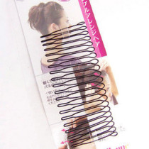 Side small hair styled with Japanese same Lucky Side fine hair styled hair-tray hair-fork tray hair comb