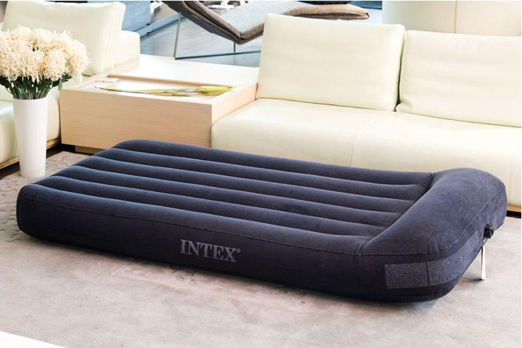 Intex Air Mattress Double Outdoor Tent Nap Bed Single Person Extra Large Thickened Automatic Inflatable Mattress for Home Use