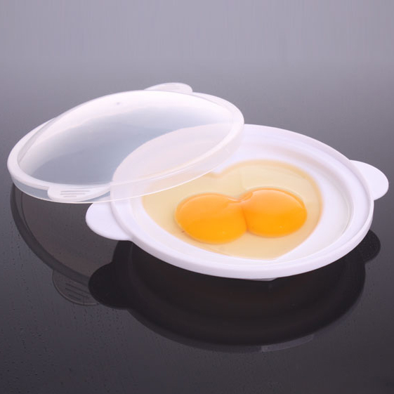 Japan imports ECHO boiled egg device microwave Steamed Egg steamed egg mold Heart type Steamed Egg Box Egg Molds
