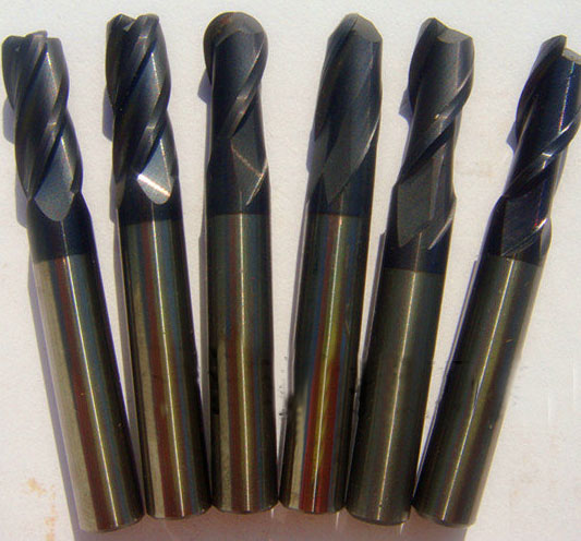 Machining Centre Cutter Second Hand Numerical Control Milling Cutter Import Old Tungsten Steel Milling Cutter R6 *D12 * 100 Ball Knife Old Milling Cutter