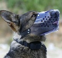 Plastic mouth cage mouth set dog training supplies police dog supplies pet supplies working dog supplies