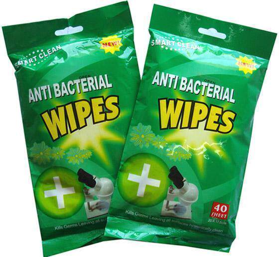 40 pieces of antibacterial wipes) cleaning wipes) functional wipes spunlace nonwoven]