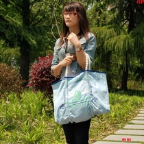 Exported to the United States single canvas bag※Summer fresh pastoral style ※ Handbag※Beach bag※Sailing boat