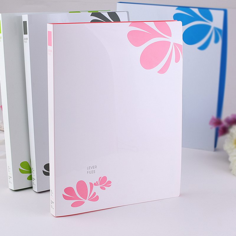 PP Shude office folder strong data folder color multi-functional test paper folder file folder plastic finishing folder