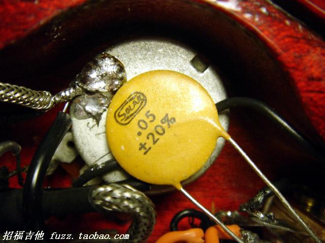 Large Pie Ceramic Capacitive 60-70 Years of Fender Use Solar American Classic Rock Sound