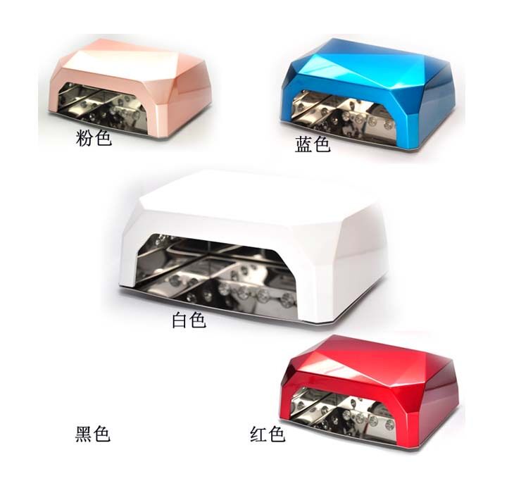 超值钻石光疗机 美甲光疗灯指甲烤灯感应36WUVLED照甲油胶速干