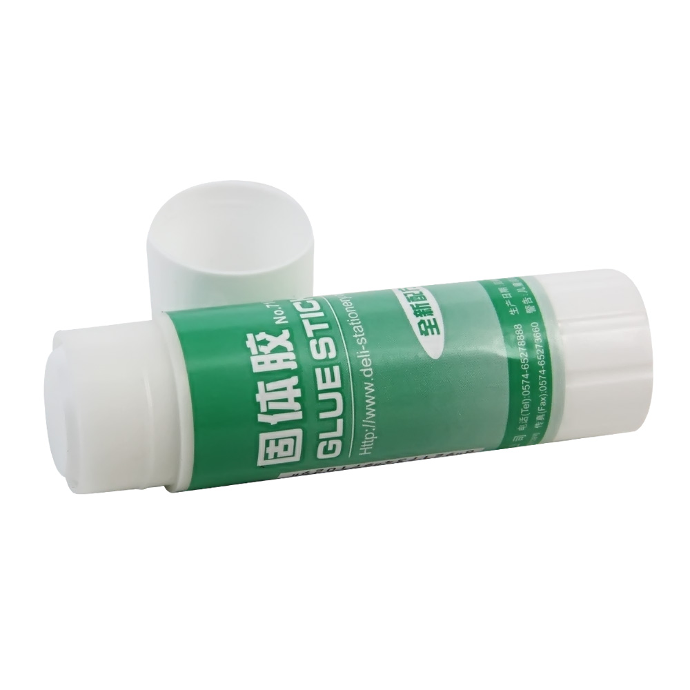 Right-hand deli stationery 7102 mid-number colorless solid glue stick 21g solid glue glue solid glue wholesale