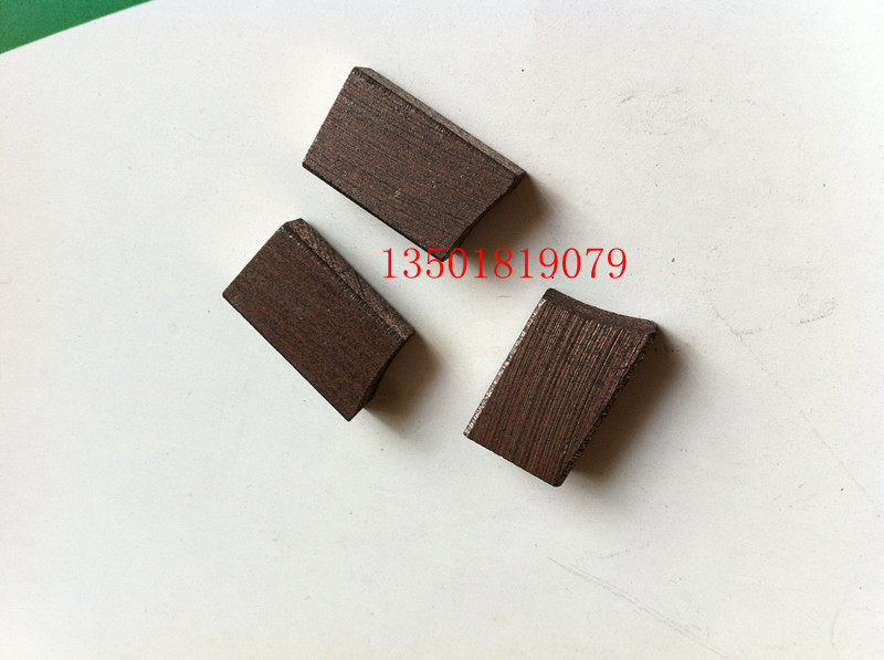 Carbon brush contains copper 70% or so J204 material 6*12*20