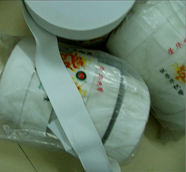 6 cm wide white tight strap foreign trade factory diy manual 1 yuan 1 m