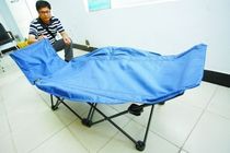 Longxiang New Generation Beach Bed Row Army Bed For Lunch Break Bed Folding Bed With Escort Bed Portable Bed Quality 5 years Promotion