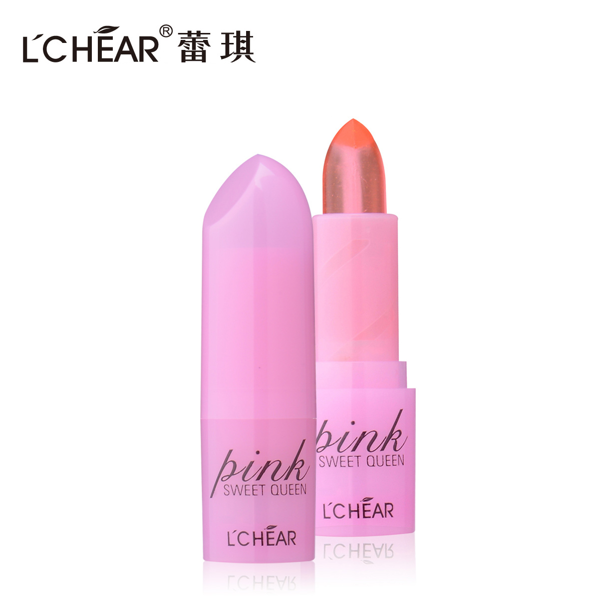 L'CHEAR/蕾琪 娇俏淡彩润唇膏4.4g 保湿锁水 滋润修护 变色 正品