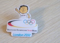 London 2012 Olympic Games badge German Olympic Committee badge German NOC badge