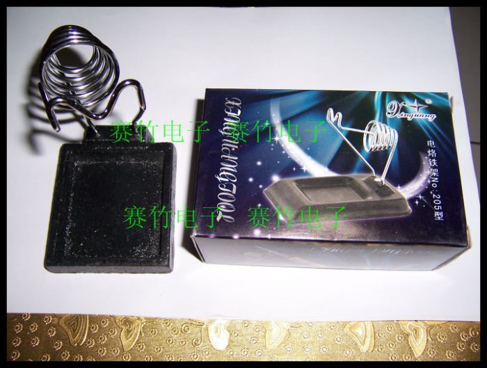 Electric soldering iron holder