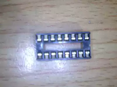 SG3525 with IC seat 16P chip seat in-line DIP-16 socket in-line double row seat flat foot narrow body