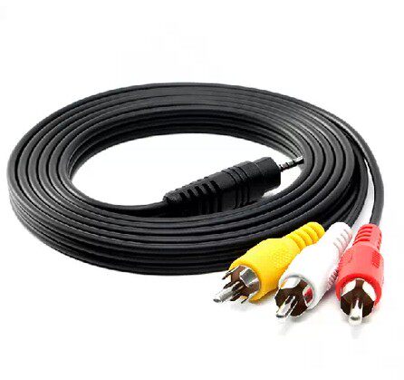 Original quality new millet box AV cable set-top box one point three 2 5mm transmission line pure copper wire core