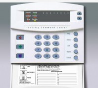 US universal GE anti-theft alarm 8 anti zone with door LED keyboard NX-1308E