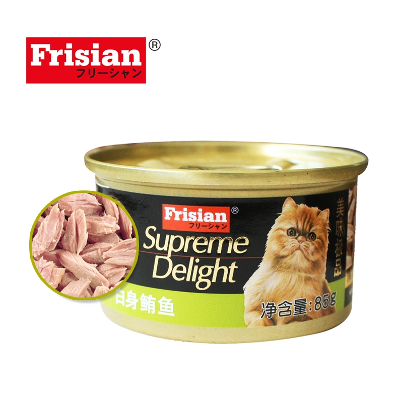 猫罐头 富力鲜精品金枪鱼猫罐头 白身鲔鱼85g 宠物猫湿粮进口零食