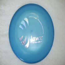Old JAWZ match Frisbee resistant bite plate Frisbee dog Frisbee
