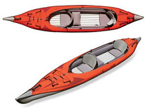 Single and double integrated kayak AE1007-R kayak canoe