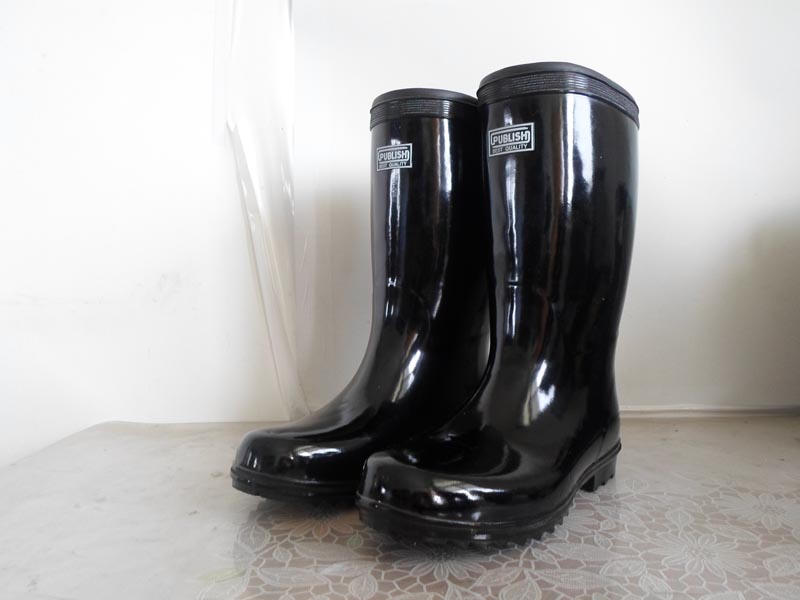 (Hongwu factory direct sales) foreign trade rubber sole non-slip boots rock fishing shoes rubber fishing shoes fishing boots sea