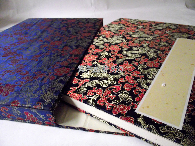 A decade old Chen Xuan paper Making 5 Number of pages Courtesy Box 12 12 Pages 24 On The Production Of This Painting Brochure-Taobao