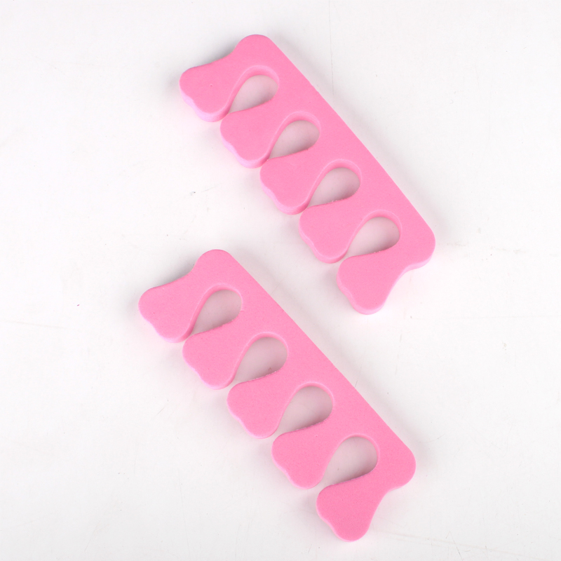 美甲工具 分指棉/海绵分趾器/分指器/隔趾棉 单支0.9元