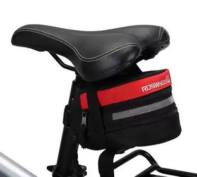 Bicycle tail bag riding equipment mountain bike cushion bag seat bag bicycle accessories saddle bag folding car rear bag