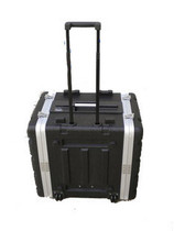 10U W ABS plastic with tie rod aviation Cabinet aviation box sound box microphone receiver box