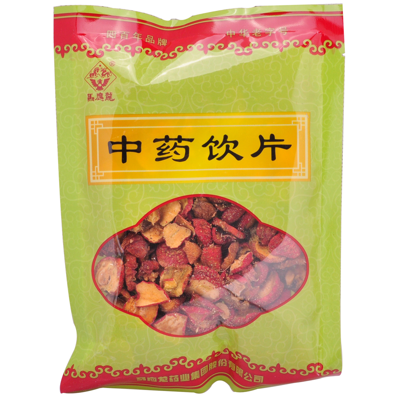 马应龙山楂 100g/袋 无糖山楂片干 泡茶