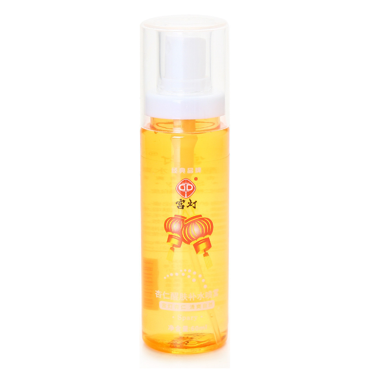 48元包邮 精品 宫灯杏仁醒肤补水喷雾60ML 保湿清爽 电脑MM必必备