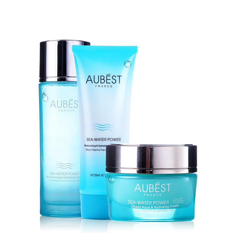 Aubest/欧贝诗正品 专柜 套装 海洋活水动力净白三件套  不是礼盒