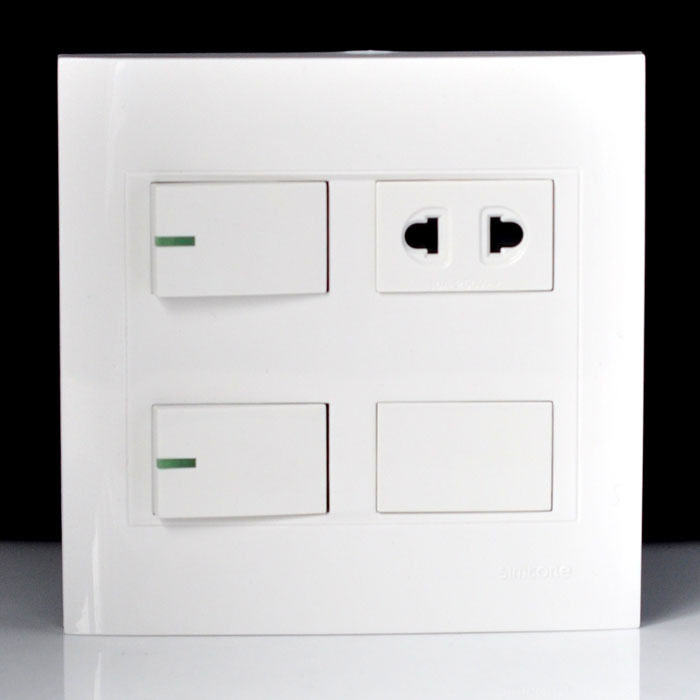 Simon Switch 32 Series 120-type opening single control open double cut and two-cut