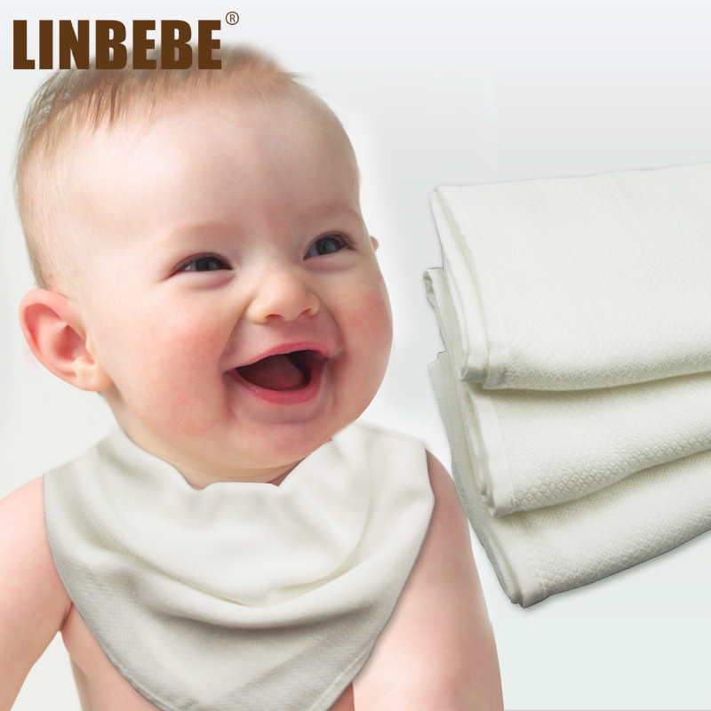 霖贝儿竹纤维纱布 婴儿口水巾 婴儿围嘴 宝宝喂奶巾 新生儿擦脸巾