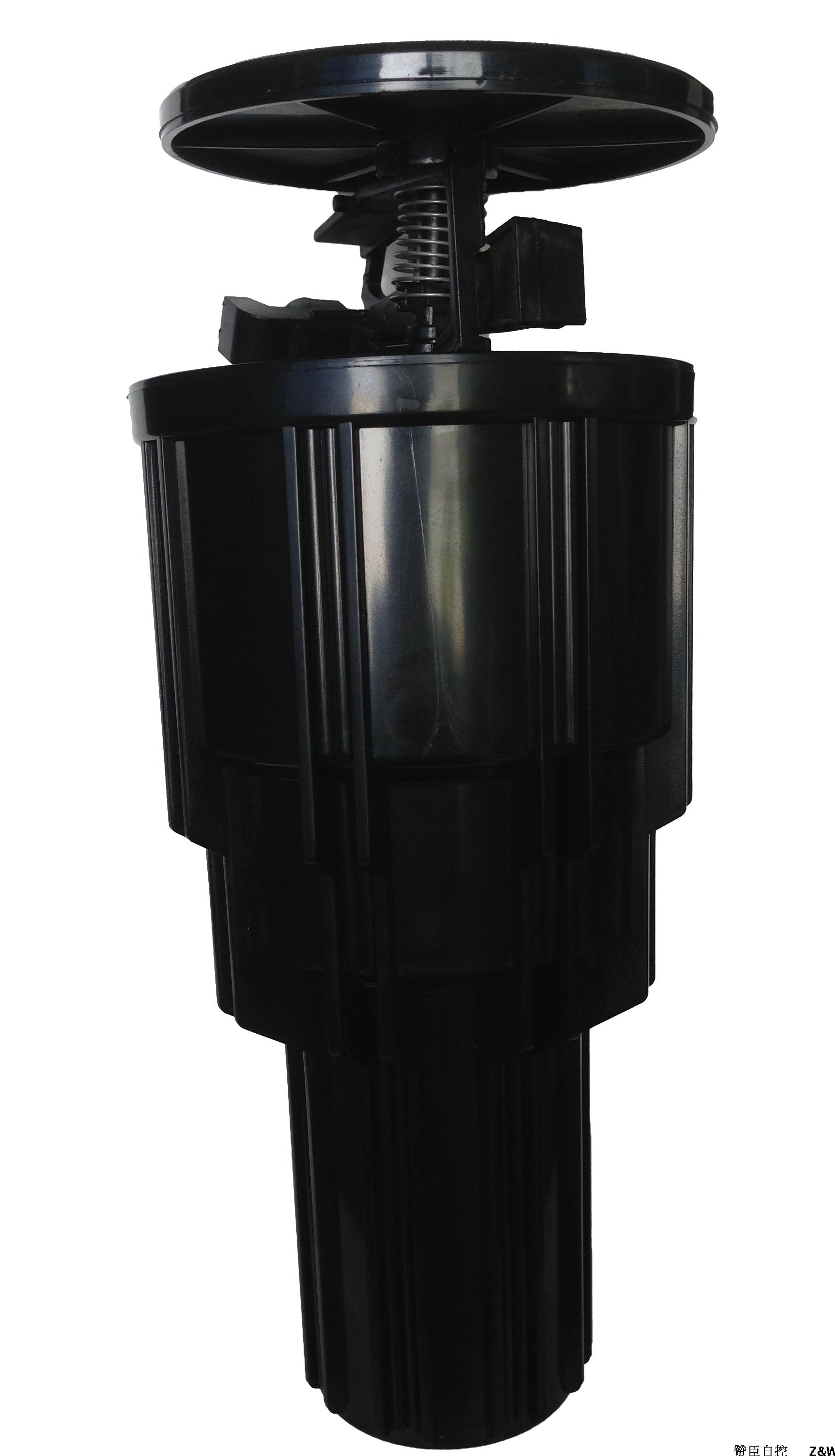 Invisibly buried automatic lift rotary irrigation nozzle caliber 1 2 or 3 44 or 6