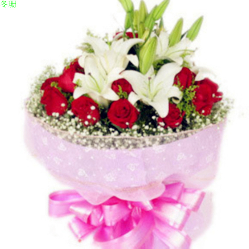 七夕香水百合红玫瑰徐州情人节预定同城鲜花速递密云县厦门巨鹿县