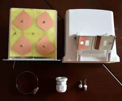 Wireless Bridge Shell Tower waterproof flat antenna shell AP shell built-in 2G 16db antenna