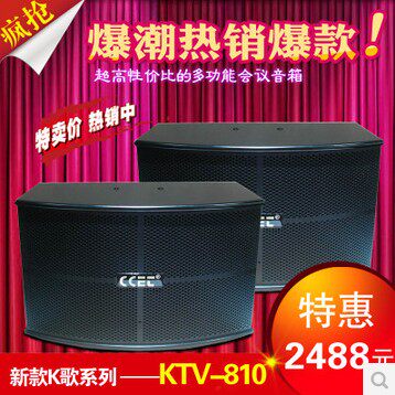 CCET KTV-810 speaker professional stage HIFI high-power karaoke subwoofer fever