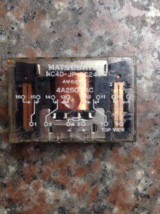 The dismantling of the secondhand relay NC4D-JP-DC24V