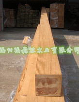 Scotch pine deep carbonized wood 90*90mm 140 180 carbonized wood columns beams columns