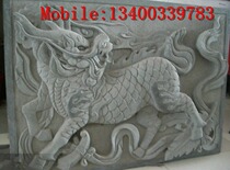 Antique relief horse decorated home decoration stone horse 030